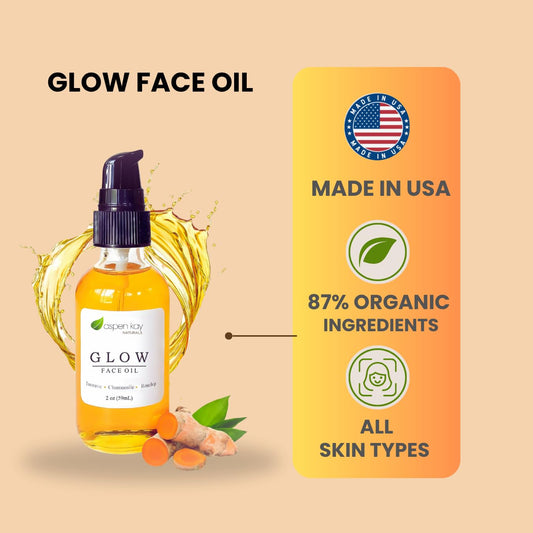 Aspen Kay Naturals Glow dropper close-up for precise, mess-free application