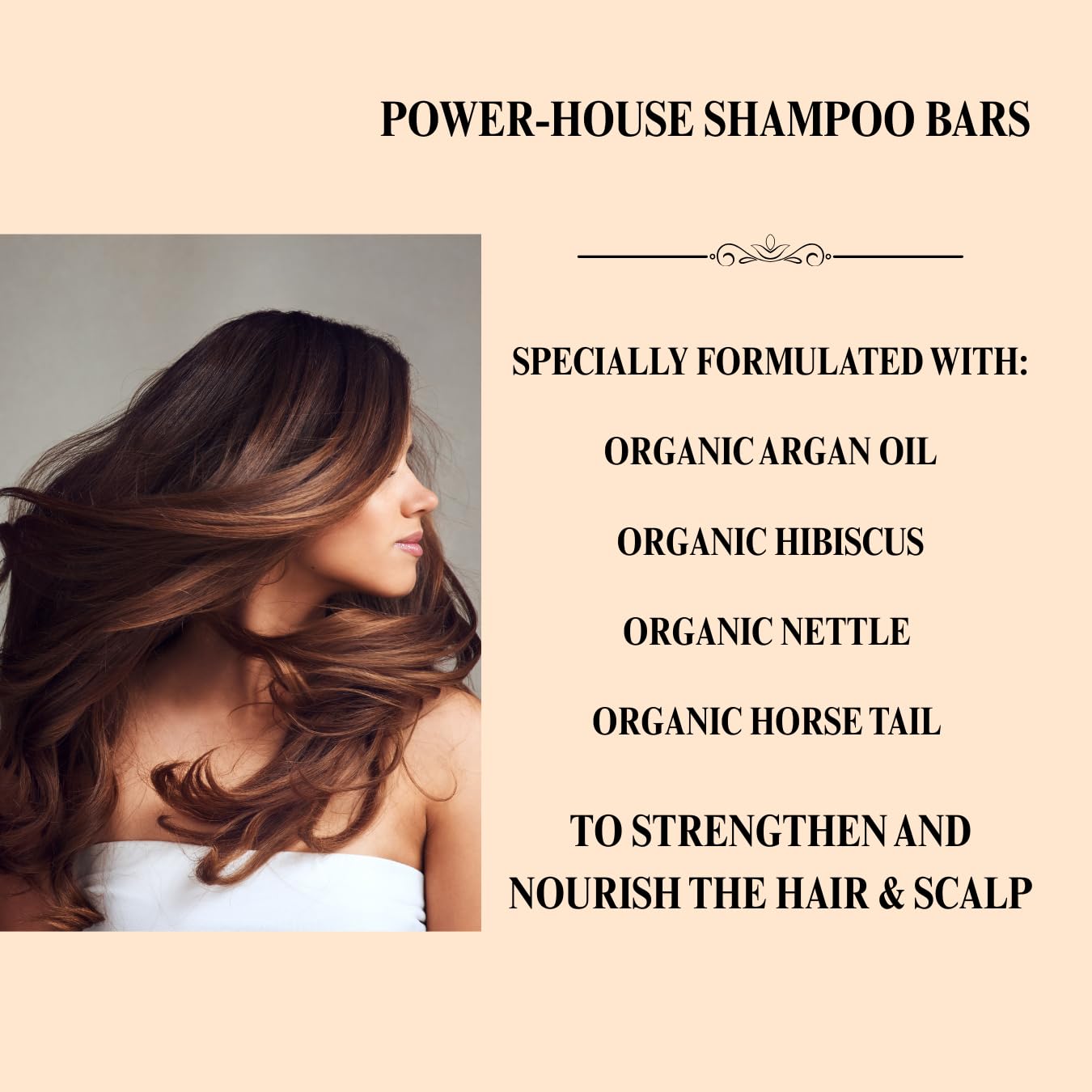 Aspen Kay Naturals Moroccan Argan Oil Shampoo Bar shows herbal blend for hair care.