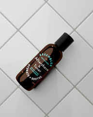 ASSEMBLED toner applied to face for gentle toning.