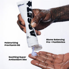 Asset Hole Cleanser oat kernel oil close-up suggests barrier-supporting hydration.