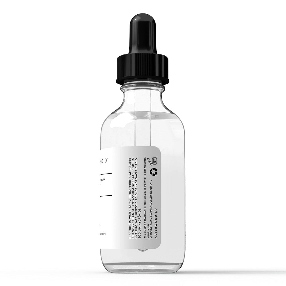 Asterwood Argireline Serum on a shelf demonstrating versatile daily skincare