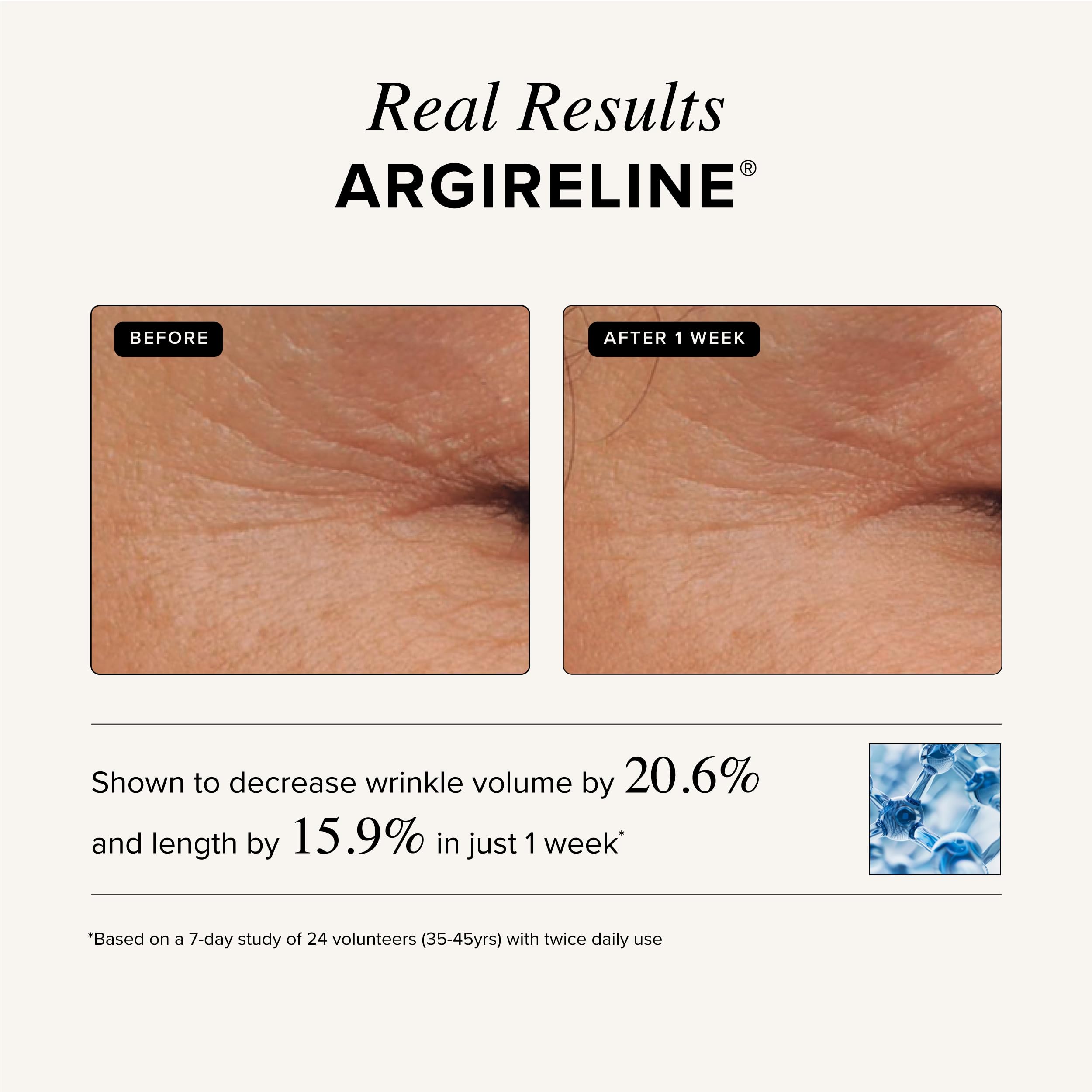 Asterwood Argireline Serum texture swatch ready for quick absorption