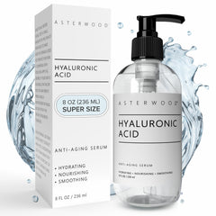 Asterwood Hyaluronic Serum bottle for daily hydration