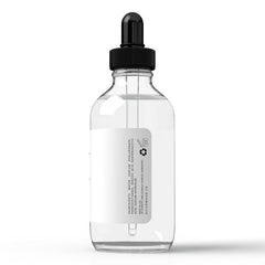 Vegan, cruelty-free branding on the Asterwood serum bottle.