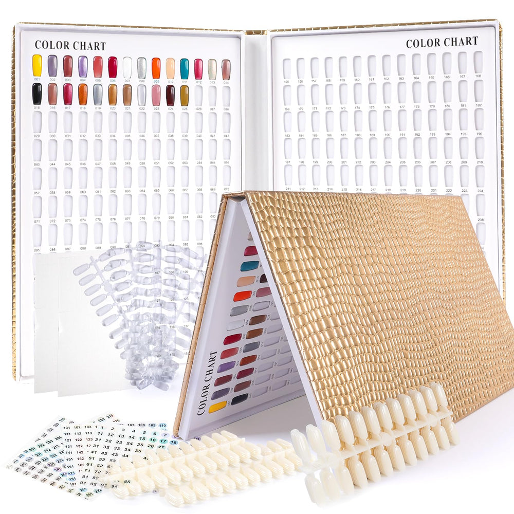 ASTONFOG 308-colors swatches book cover showcases organized nail colors for quick reference
