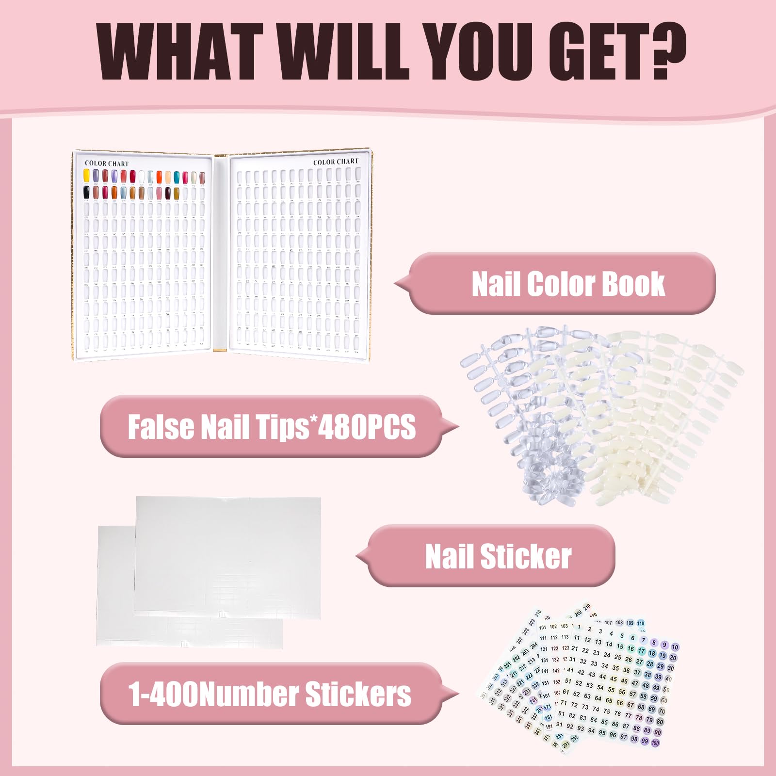 ASTONFOG interior slots hold nail tips securely for easy color comparison and display