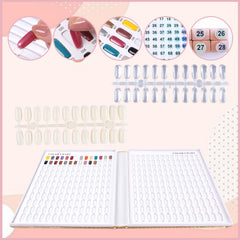 ASTONFOG nail color label stickers help locate bottles fast for quicker selections