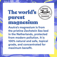 ASUTRA magnesium e-book included provides guidance to maximize your magnesium routine.