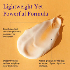 Application demo of MSM Cream on skin for daily use.