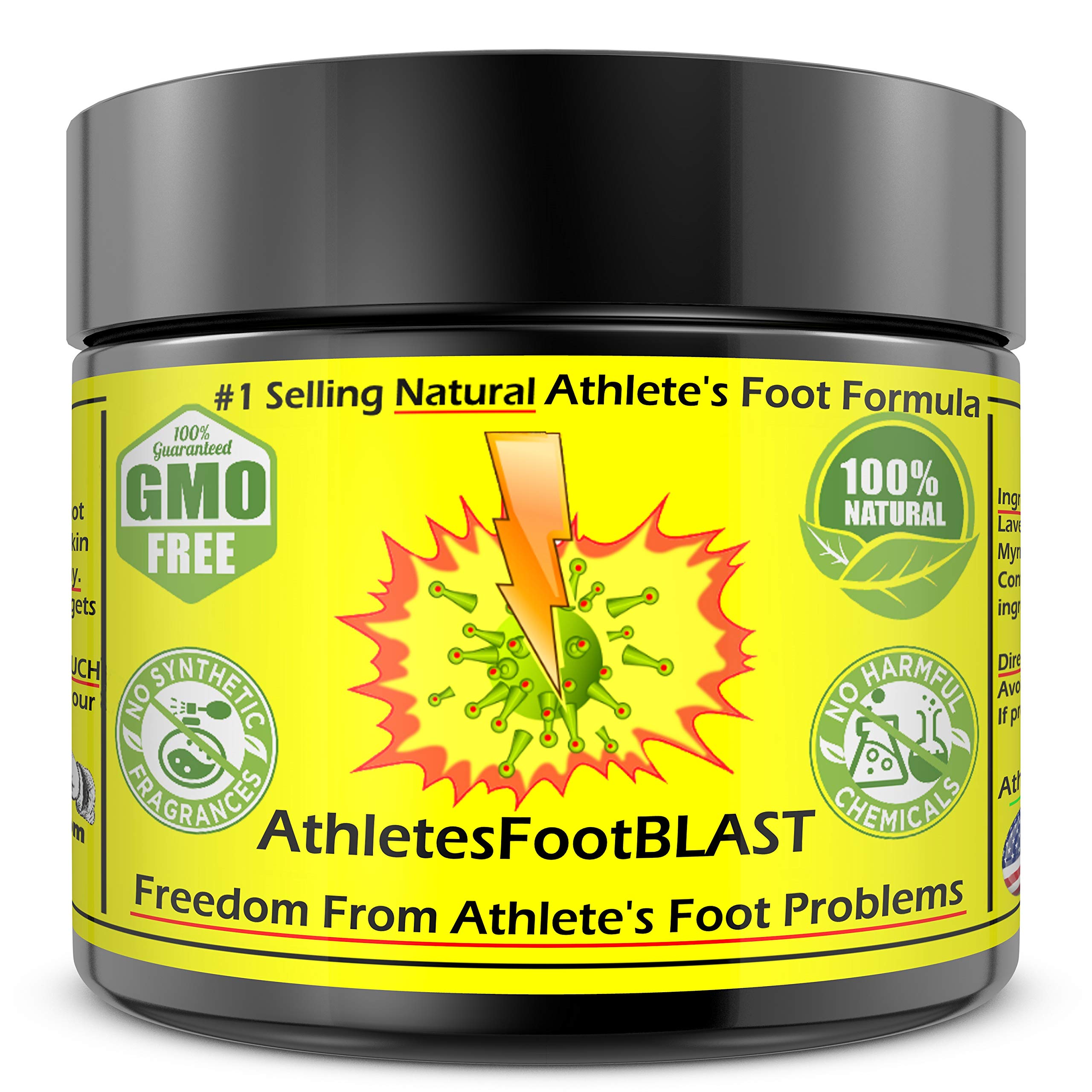 AthletesFootBLAST packaging showing discreet delivery and compact storage.