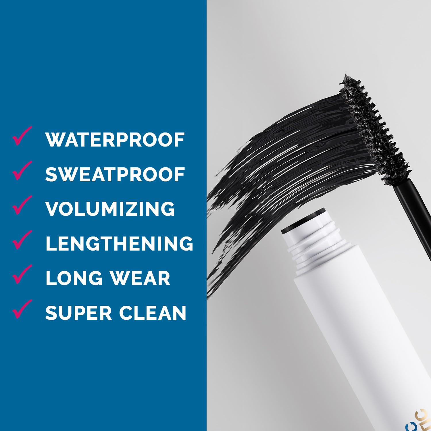 ATHLETIC COSMETIC The G.O.A.T. vegan clean formula in sleek tube.