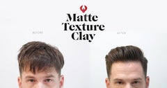 Atlas Matte Texture Clay demonstrates thickening for fuller hair