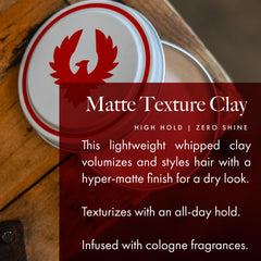 Atlas Matte Texture Clay delivers natural matte finish without shine