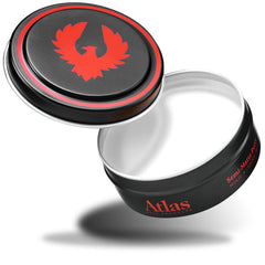 Atlas Pomade packaging with USA-made label highlights premium quality.