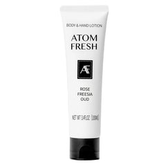 Atom Fresh Laboratory hand cream Rose Freesia Oud delivers deep hydration with a refined scent.