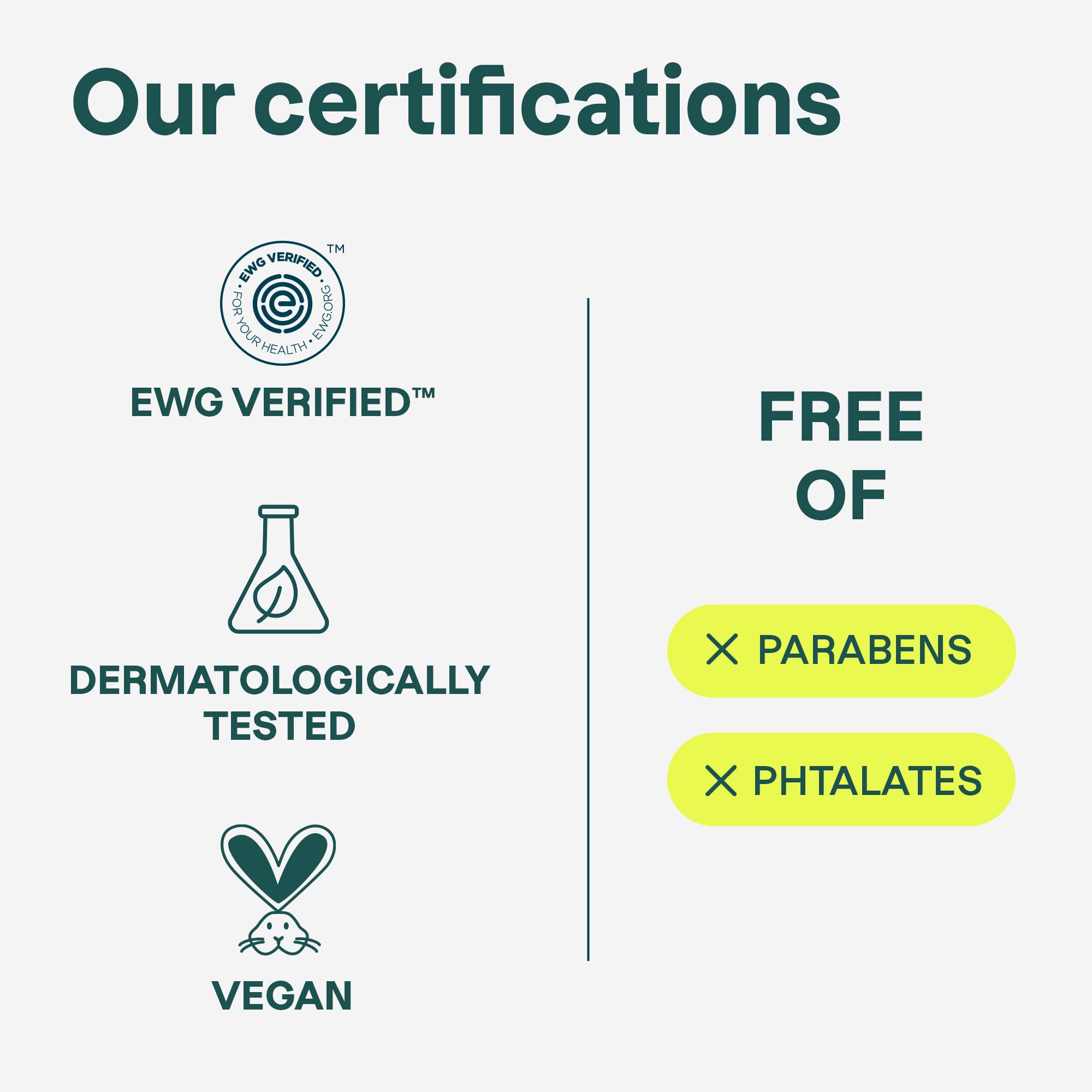 ATTITUDE EWG Verified label signals clean ingredient standards