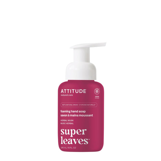 ATTITUDE foaming hand soap pump with rich lather for daily cleansing