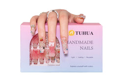 Atuhua full-covered crystals kit creates luxe nail art at home