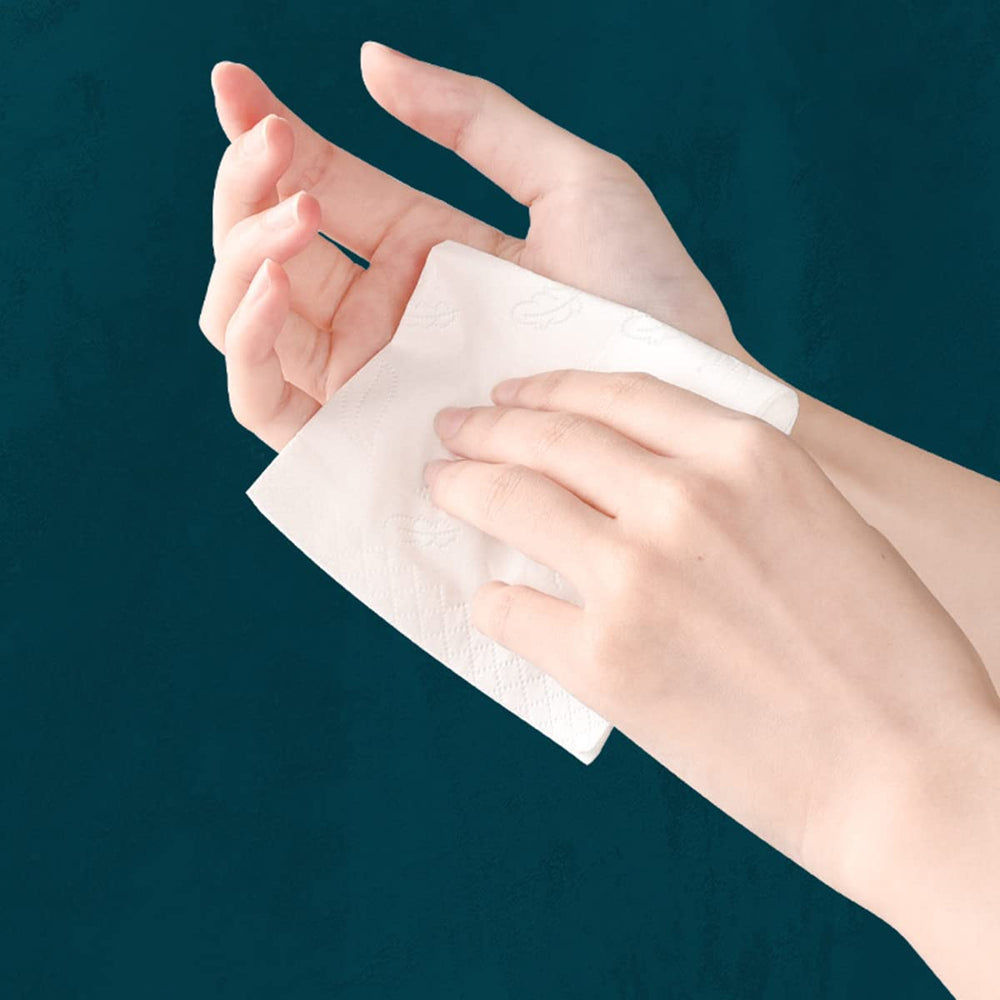 Aturmon soft disposable tissue suitable for family meals and travel