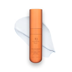 Augustinus Bader Eye Cream refill packaging shows a sleek recyclable glass jar for premium skincare.