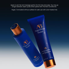 Augustinus Bader The Rich Shampoo bottle-pump design enables easy, even distribution