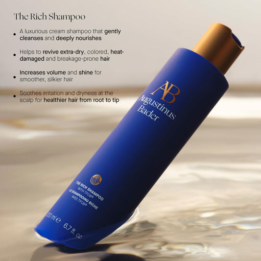 Augustinus Bader The Rich Shampoo cream texture nourishing without heaviness