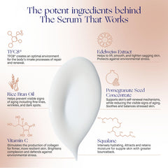 Augustinus Bader The Serum being applied to the face during a morning routine
