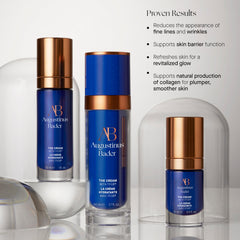 Augustinus Bader The Cream applied on the face demonstrating lightweight, hydrating coverage.