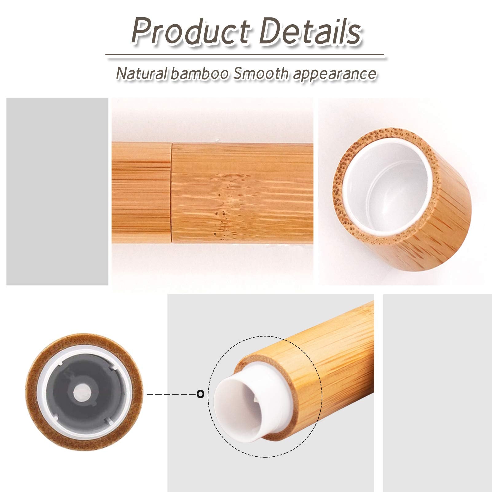 AUHOKY lip balm tube with snap-cap prevents leaks during travel