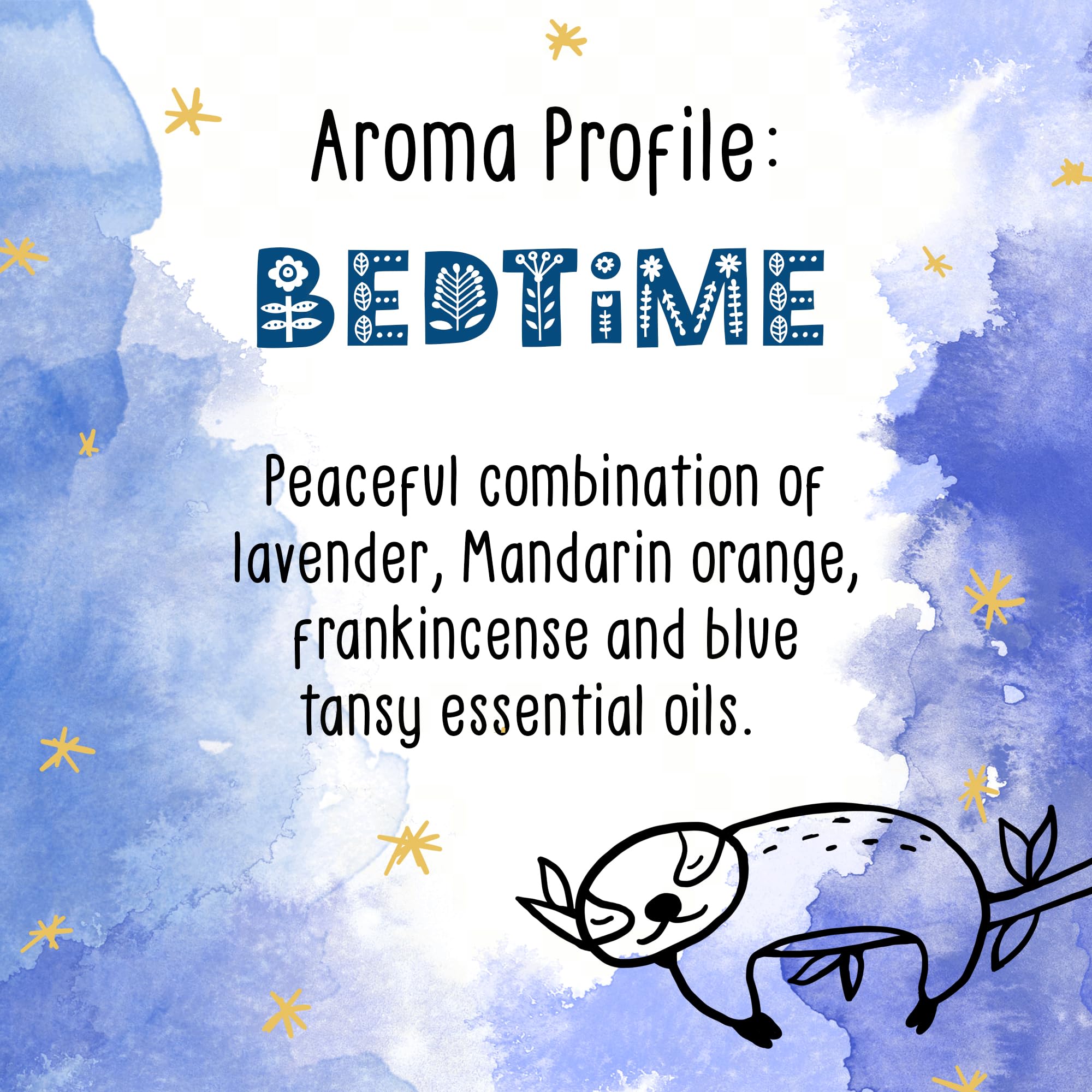 Aura Cacia Kids Bedtime Aromatic Bath water creates a soothing aroma