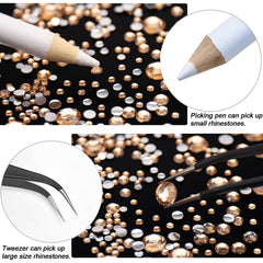AUREHEN champagne rhinestones SS16 4mm ideal for jewelry and fashion embellishments.