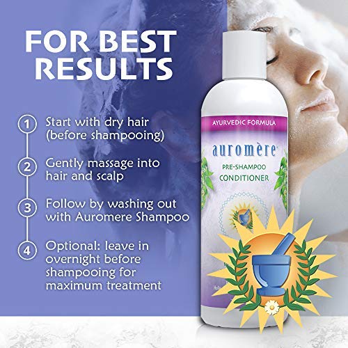 Auromere two-pack display emphasizes eco-friendly vegan formula.