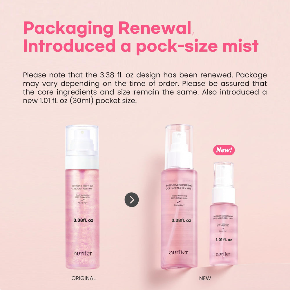 Aurtier Pink Hydration Mist spray refreshing and plumping the skin.