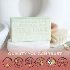 Daily-use routine with Australian Botanical Soap