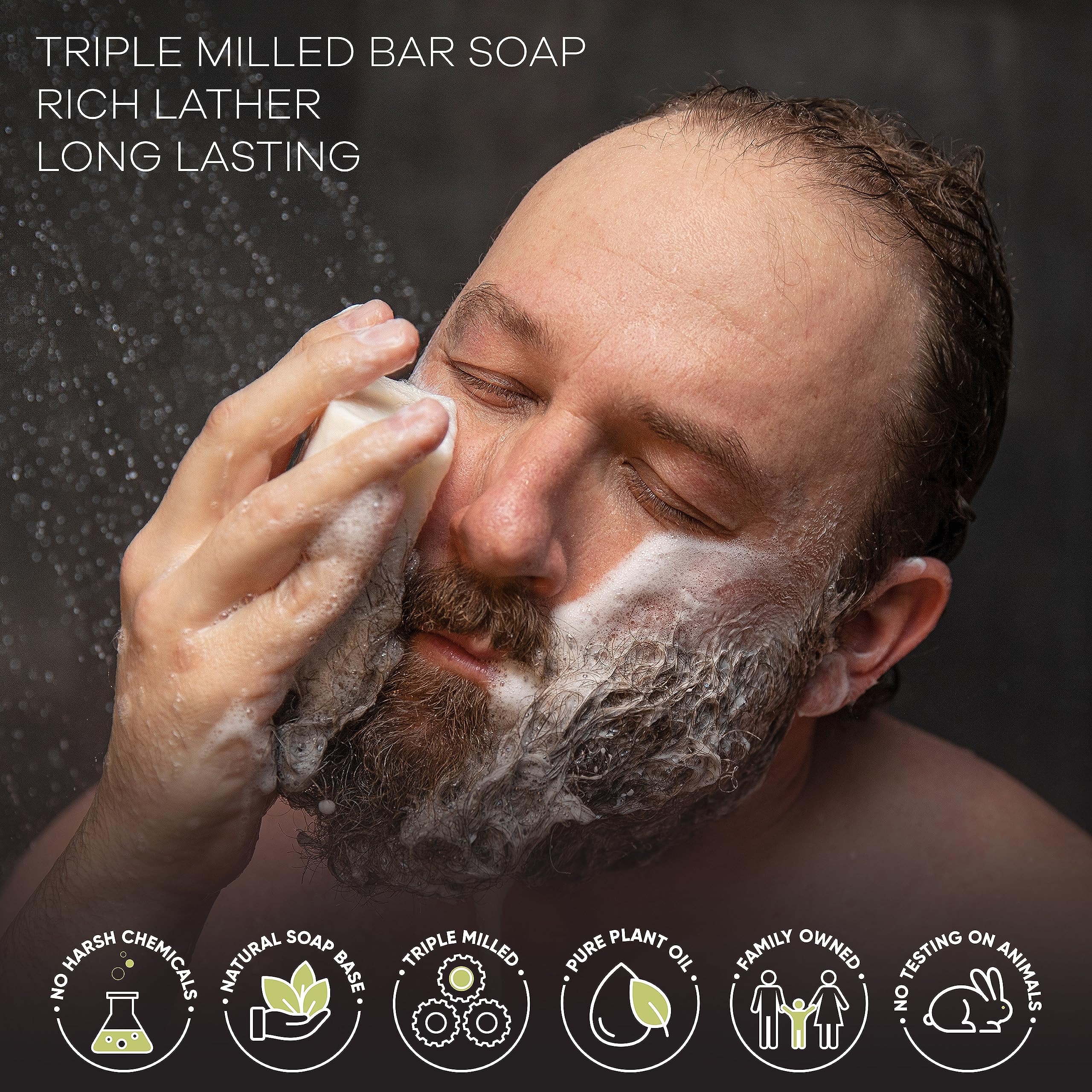 Australian Botanical Soap gift set image showcasing 8 bars, ideal for gifting.
