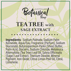 Natural soap base of Australian Botanical Soap with plant oils