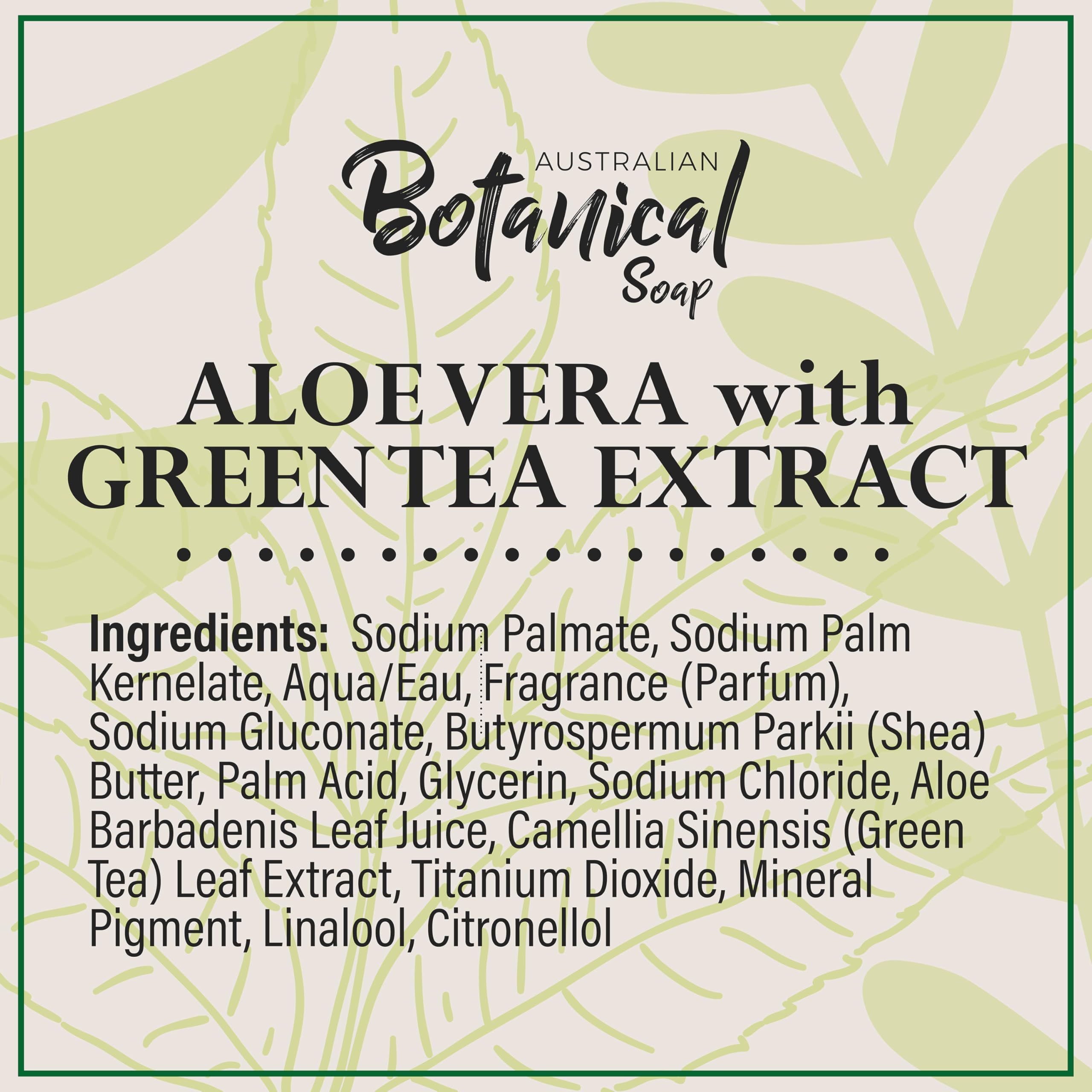Australian Botanical Soap rinse-clean bar leaves no residue.