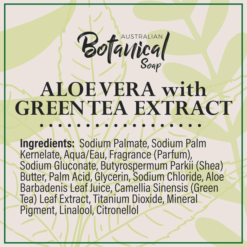 Australian Botanical Soap rinse-clean bar leaves no residue.