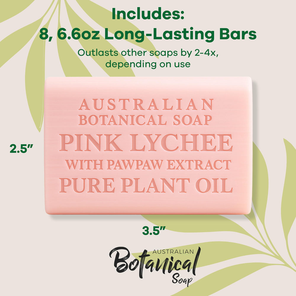 Australian Botanical Soap Triple milled bar with creamy, rich lather