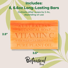 Valencia orange color and scent cues displayed on countertop