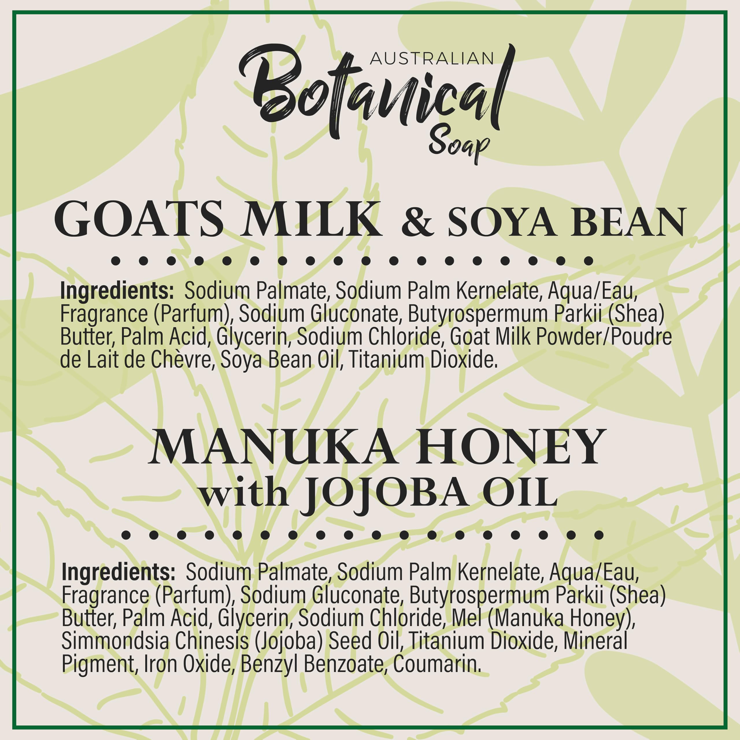 Australian Botanical Subtle fragrance and natural oils for daily cleansing