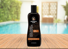 Australian Gold Biosine Complex image emphasizing premium skin prep for deeper color