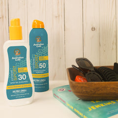 Australian Gold Coastal Breeze scent adds a refreshing aroma.
