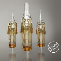 Autdor PEPAX 1211RLL needle tip close-up highlights sharp taper and tip.