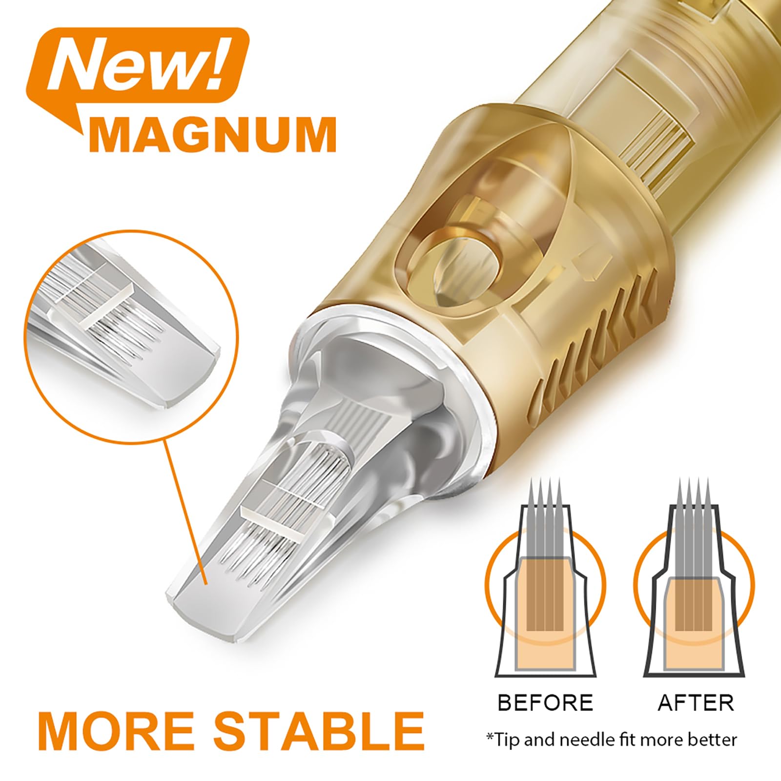 Autdor PEPAX Lance non-slip shell eases needle changes.