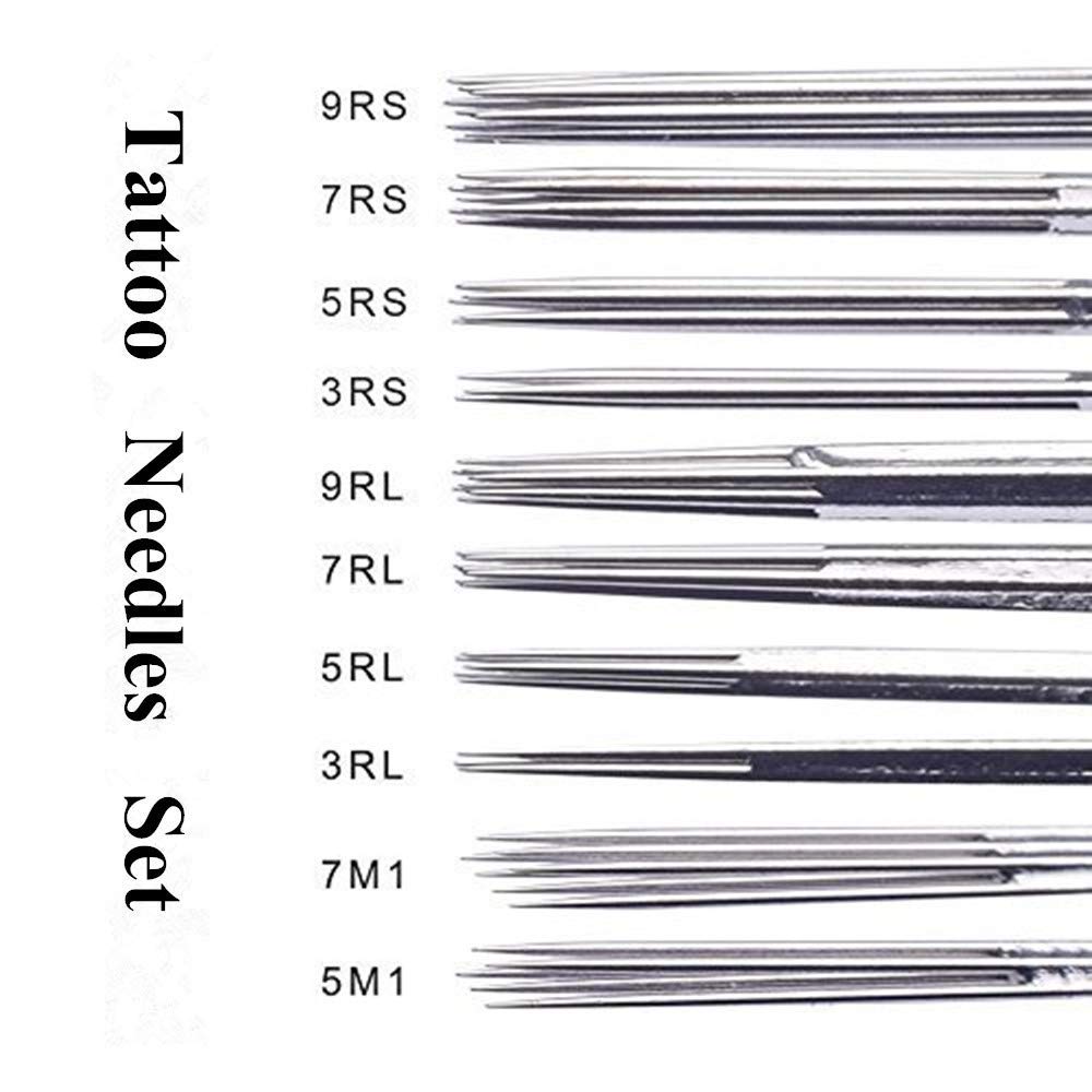 Autdor RL needle subset includes 3RL-9RL for precise line work
