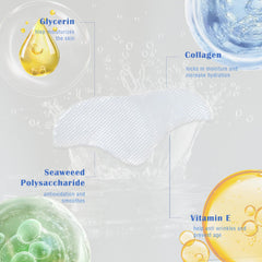 Auteek patches enriched with collagen and seaweed gently lift appearance