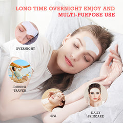 Auteek forehead wrinkle patches provide hydration to the skin surface