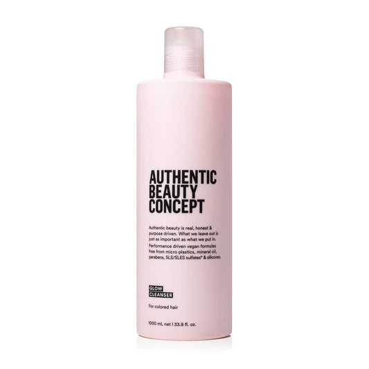 Authentic Beauty Concept Glow Cleanser bottle for color-treated hair with color preservation