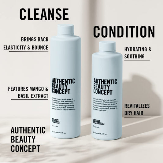 Authentic Beauty Concept Hydrate Cleanser rich lather for gentle cleansing
